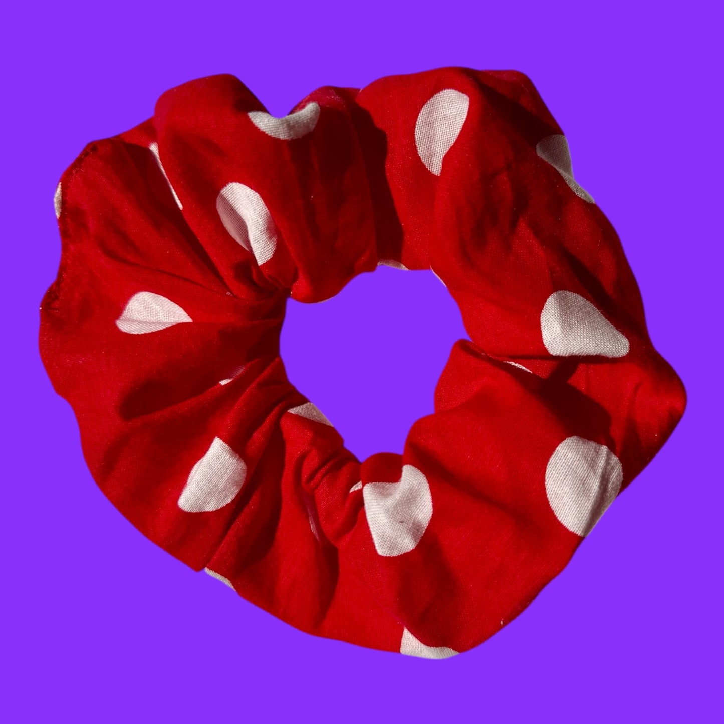 Red and White Polka Dot