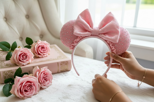 Pretty In Pink Ruffles and Rhinestones