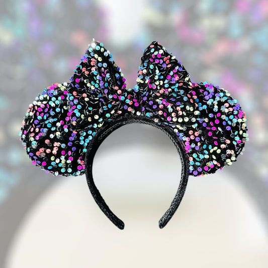 Black Neon Confetti